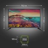 Телевизор Hartens HTV-32HDR06B-S2 32" HD, серый металлик